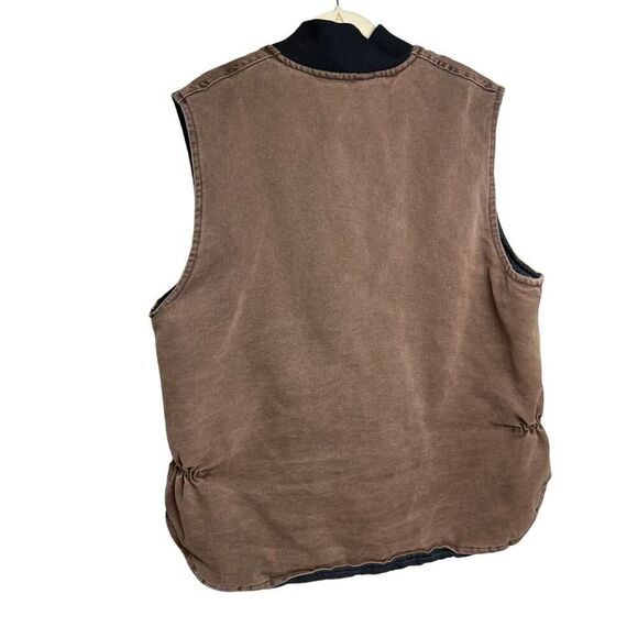 VTG Carhartt Quilted Canvas Duck Vest Men's Sz. XL - Picture 3 of 9